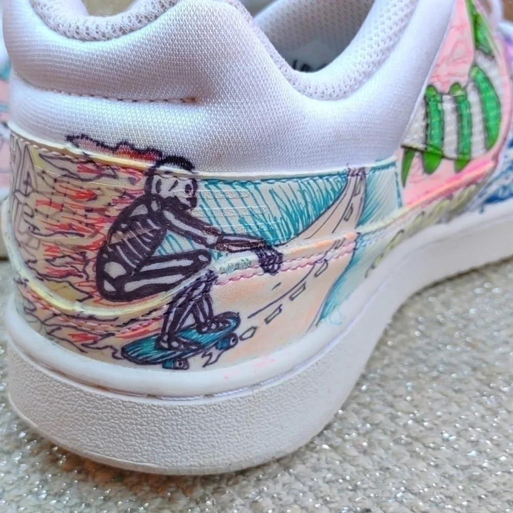 Nike Priority Low Custom 2015 Sz 8 Sneakers 641894-111